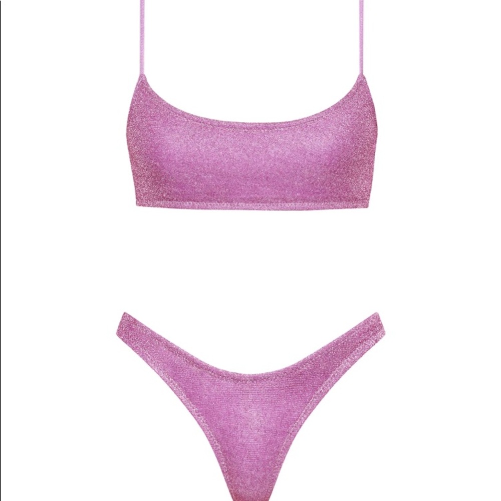 Triangl MICA CHEE SPARKLE TOP ONLY - SIZE SMALL TOP - bottom on separate listing